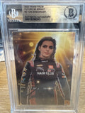 Signed Toni Breidinger 2022 Panini Prizm Future So Bright - Beckett BAS Slab