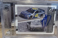 Signed 2017 DONRUSS JIMMIE JOHNSON #102 AUTOGRAPH BECKETT BAS Slab