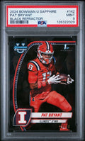2024 Bowman U Chrome Sapphire Edition Pat Bryant #142 Black #d /10 - PSA 9