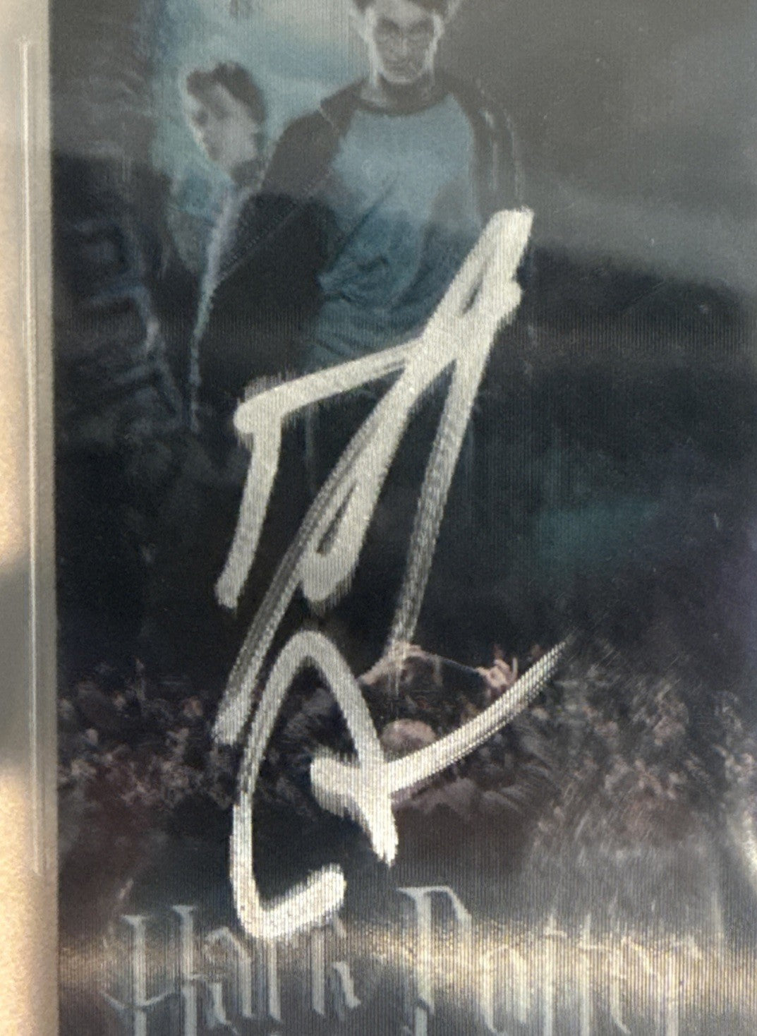 Signed Daniel Radcliffe - Harry Potter Film Concert Series Lenticular Ticket BAS