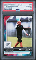 2025 PANINI INSTANT #88 LIV - Joaquin Niemann LIGHTNING SSP #d /5 - PSA 10 Gem