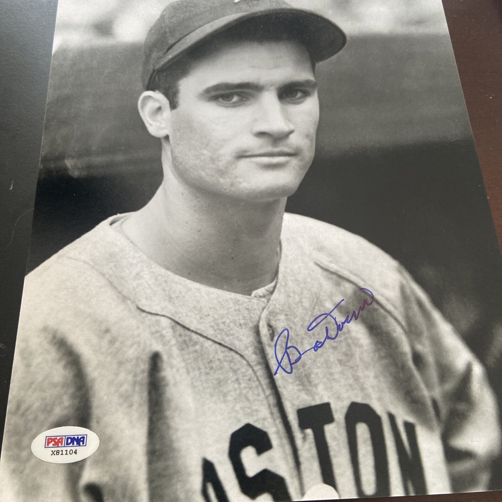 Bob Doerr Red Sox Signed 8x10 Photo Autograph Auto PSA/DNA