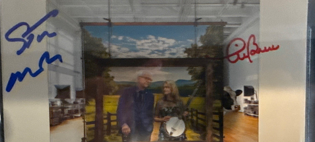 Steve Martin & Alison Brown SIGNED CD - Beckett BAS Encased Slab