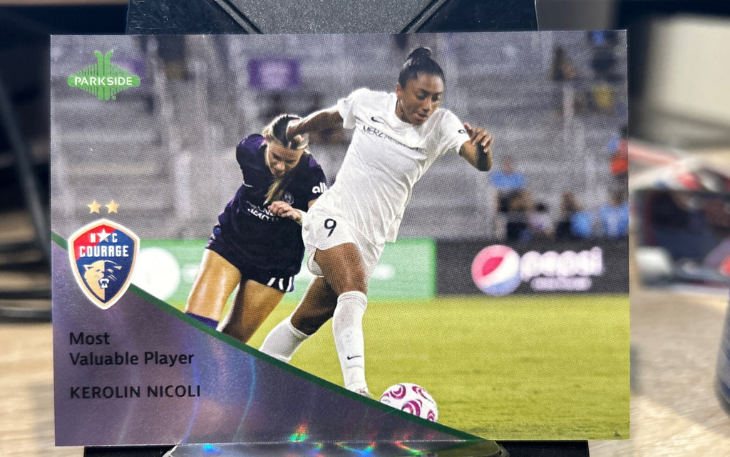 Kerolin Nicoli 2023 Parkside NWSL Pronto Silver Award Winners #AW1 10/10 Courage