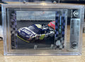 2010 Press Pass Premium JIMMIE JOHNSON #68 SIGNED AUTOGRAPH BECKETT BAS Slab