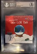 Brad Paisley SIGNED CD Insert “Snow Globe Town” - Beckett BAS Encased Slab