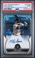 2023 Bowman Draft #CDAMB Mike Boeve 1st Prospect Auto HTA Choice /150 PSA 10 Gem