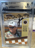 Signed 2011 Press Pass Legends #12 John Force - Beckett BAS Slabbed