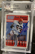 HOF Ozzie Newsome 2015 Score Gridiron AUTOGRAPHED CARD #16 BECKETT BAS AUTHENTIC