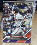 Tyler Fitzgerald RC Giants HR Streak 2024 MLB TOPPS NOW #461 Purple Parallel /25