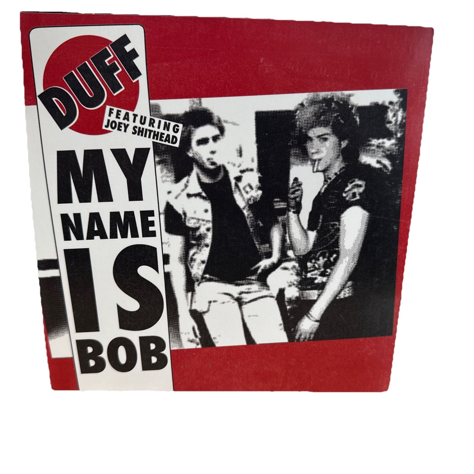 Duff McKagan Signed Pink 7” Record All Turning Loose Autographed