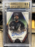 2021 Topps Tribute Autographs TAEJ Eloy Jimenez Auto /199 BGS 9.5 Gem Mint