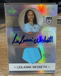 Leilanni New Beth 2024 PARKSIDE PACIFIC NWSL AUTO GAME WORN RELIC  15/25