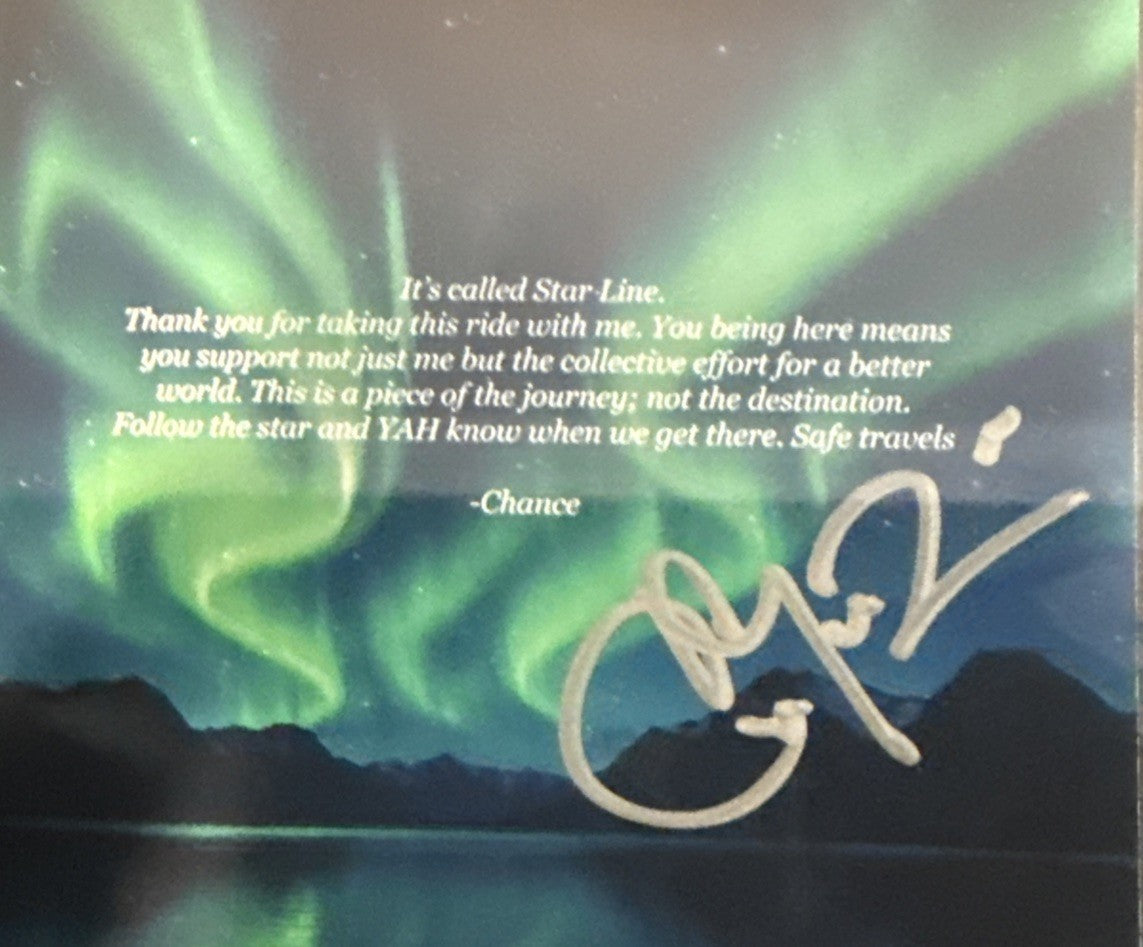 Chance The Rapper SIGNED CD Insert “Star Line” - Beckett BAS Encased Slab