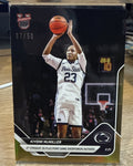 Kiyomi McMiller 2025-26 Bowman U Now #80 Gold Foil #d /50 - 5 Straight 30+ Point