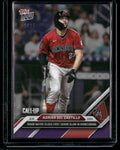 2024 Topps Now #569 Adrian Del Castillo Purple Parallel /25