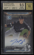 2017 Bowman Chrome #CPA-MK Michael Kopech Prospect Autographs BGS 9.5/10