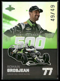 2024 Parkside INDYCAR Pacific #19 Romain Grosjean Green #/49