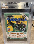 Signed 2011 Press Pass Legends #56 John Force - Beckett BAS Slabbed