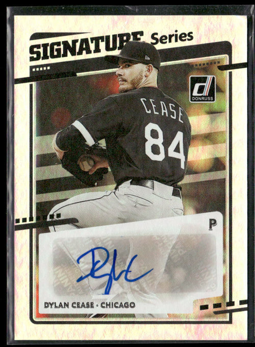 2020 Donruss #SS-DC Dylan Cease Signature Series