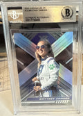 Signed Brittney Zamora 2023 Panini Chronicles XR #12 - BAS Beckett Slab