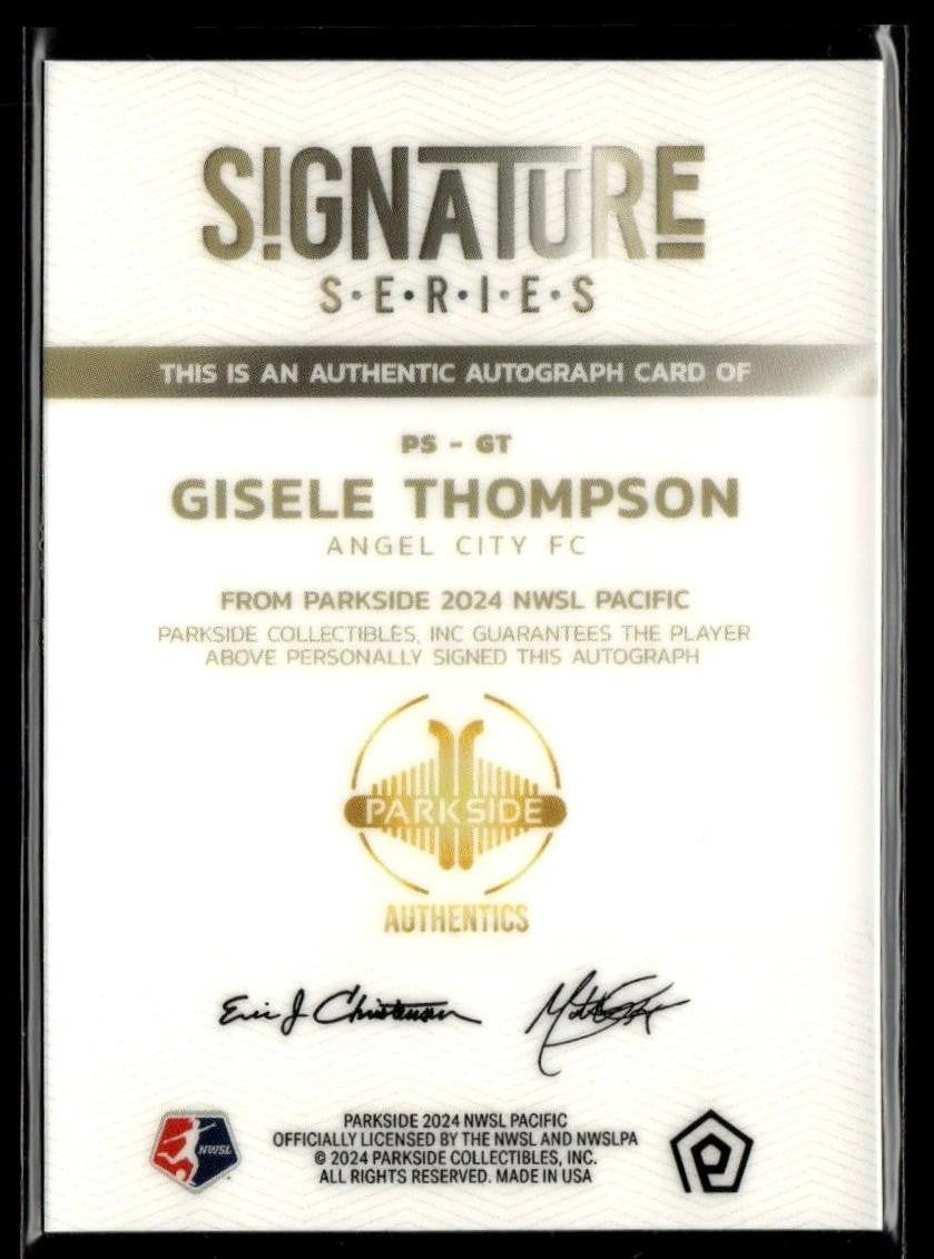 2024 Parkside Pacific NWSL #PS-GS Gisele Thompson Signature Series