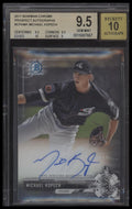 2017 Bowman Chrome #CPA-MK Michael Kopech Prospect Autographs BGS 9.5/10